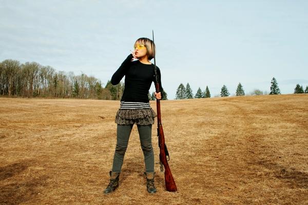 Real steel Mosin Nagant at Silverton.