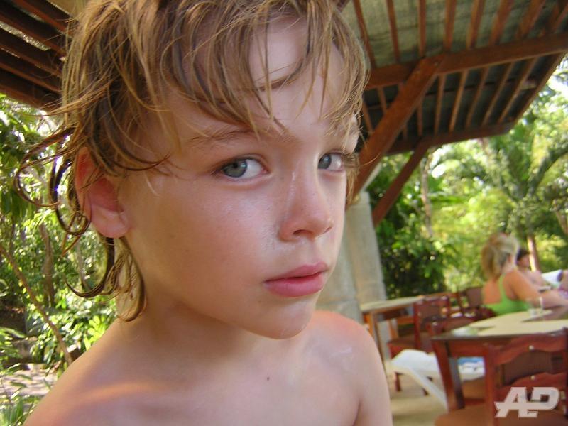 my lil' brutha in costa rica