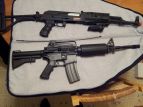 My AK and the Armalite M15A4