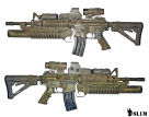 G&P M4A1 /w m203 launcher