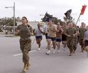 my first torch run back when I was a PFC