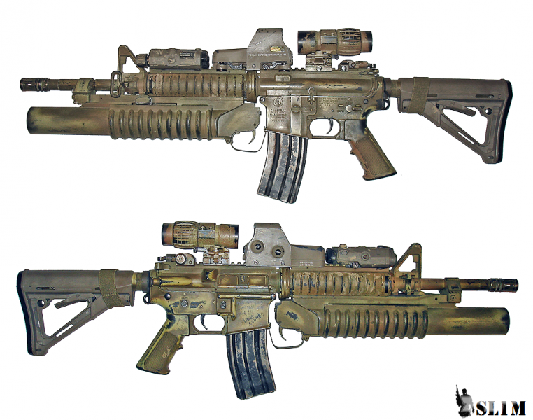 G&P M4A1 /w m203 launcher