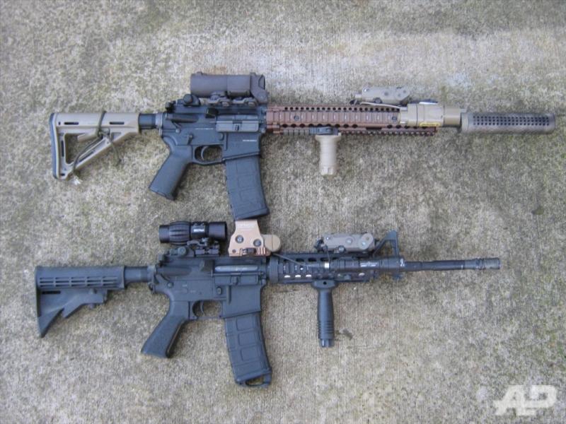 M4A1 Block I and II