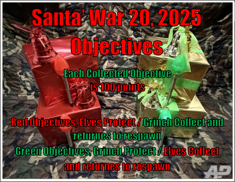 Santas War20 2025 Objectives 1024