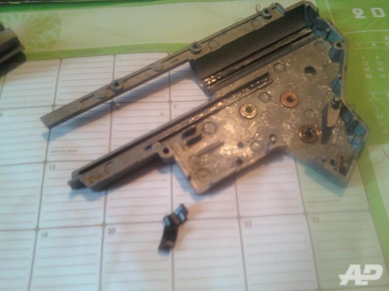 G&G MP5 broken housing