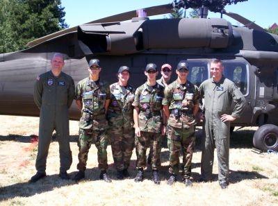 Most of the team after Black Hawk Ride.