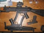My ICS and UTG mp5  along with my G19