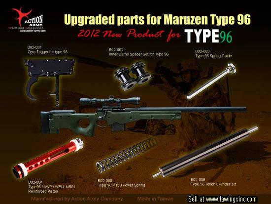 2012 Upgrade Parts for Type 96